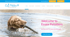 Desktop Screenshot of essexpetsitters.com